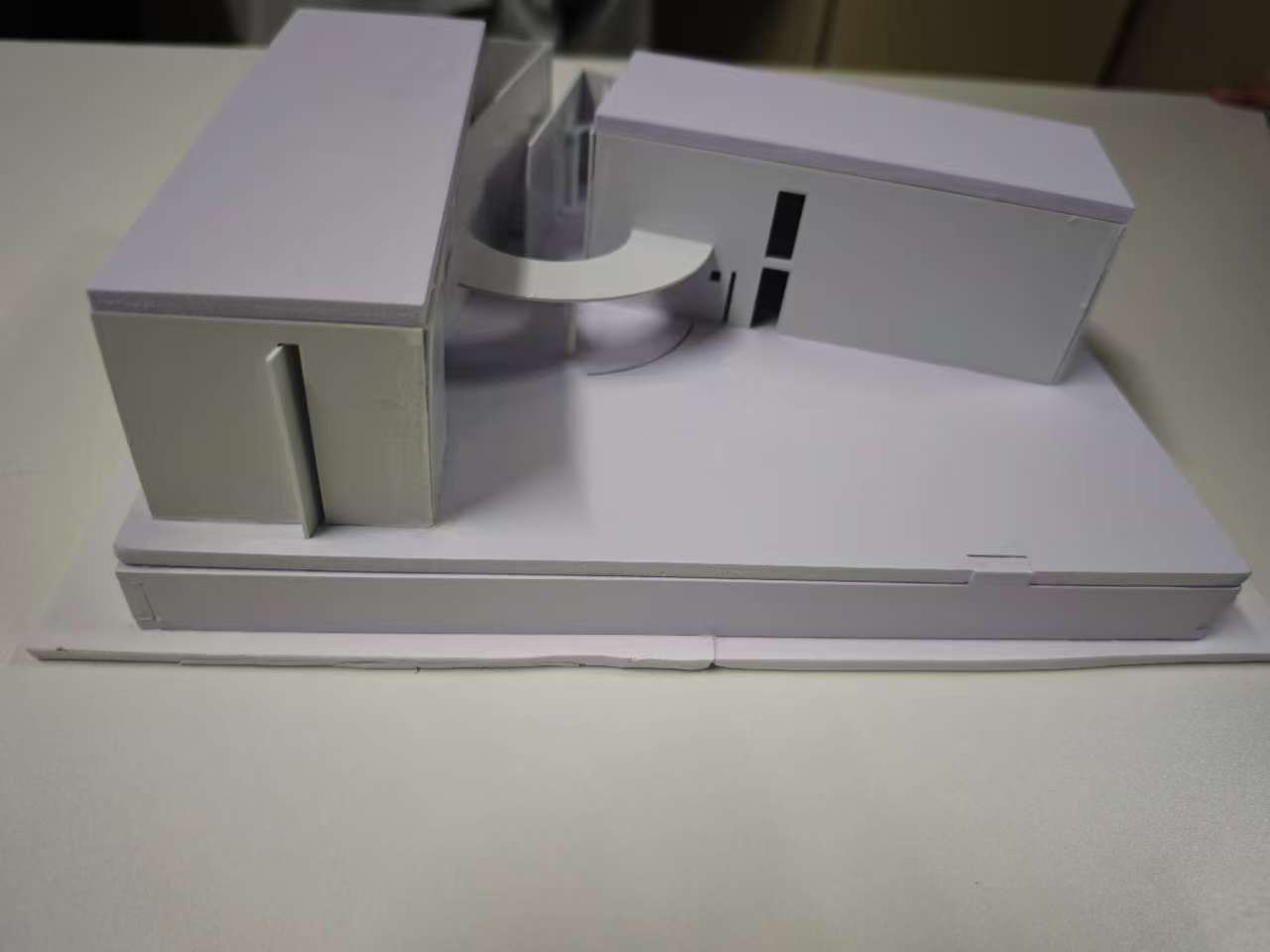 拱桥连接模型